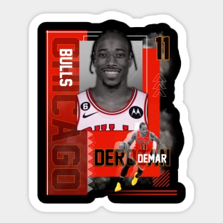 Chicago Bulls Demar Derozan 11 Sticker